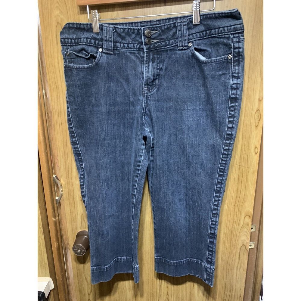 a.n.a‎ A New Approach Womens Denim Crop Jeans Pants Size 14